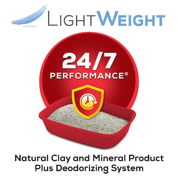 Tidy Cats 5.44kg Lightweight Multi - Cat Clumping Litter with 24/7 Odor Control