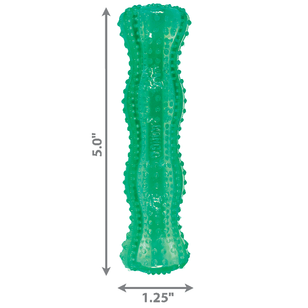 KONG Squeezz Dental Stick - Ideal Dog Toy for Light to Moderate Chewers