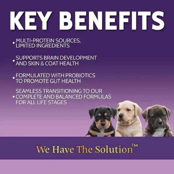 Zignature Puppy Premium Multi-Protein Dry Dog Food for Healthy Growth