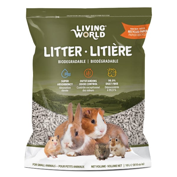 Living World Eco-Friendly Biodegradable Litter for Various Small Animals