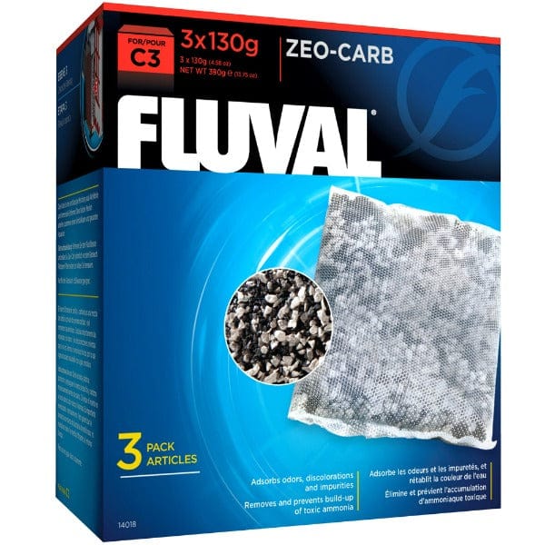Fluval C Series Premium Zeo - Carb Filter Media for Clean Aquarium Water