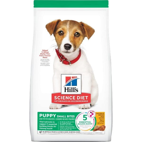 Hill's Science Diet Puppy Dry Dog Food: Chicken & Brown Rice Small Bites Recipe