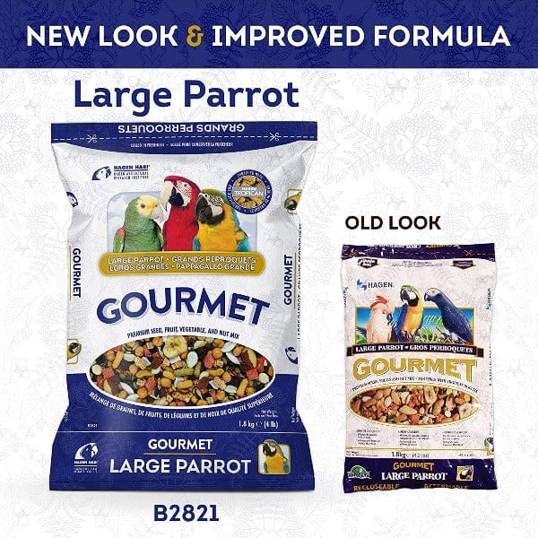HARI Gourmet High - Quality Seed, Fruit, Vegetable, and Nut Mix Specially Designed for Large Parrots
