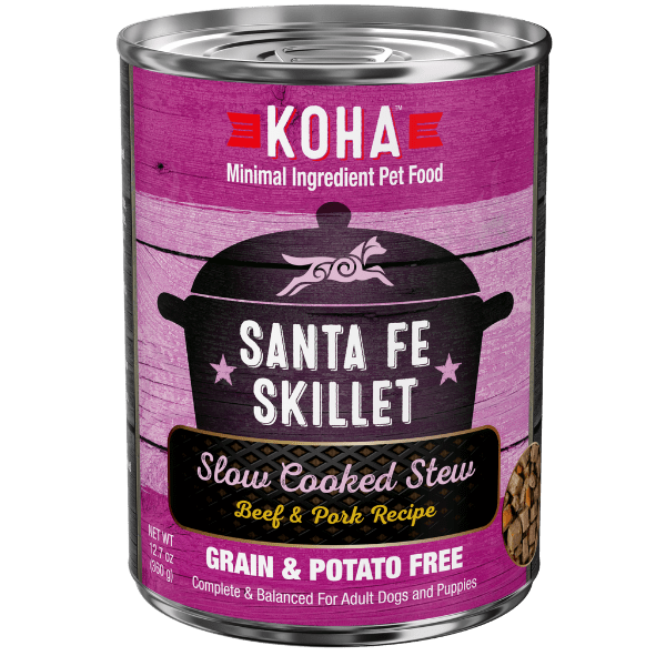 KOHA Santa Fe Skillet Premium Canned Dog Food - Slow - Cooked Stew for Dogs