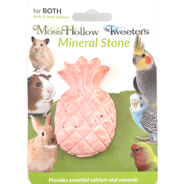 Moss Hollow & Tweeters Mineral Stone for Birds and Small Animals with Various Styles