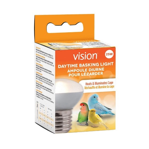 Vision Daytime Basking Light - Ideal Heat Source for Small Bird Cages