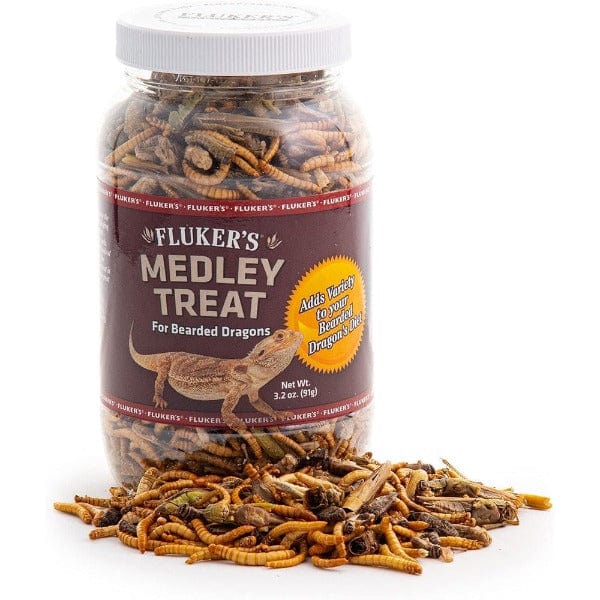 Fluker's High - Quality Freeze - Dried Medley Treat for Bearded Dragons