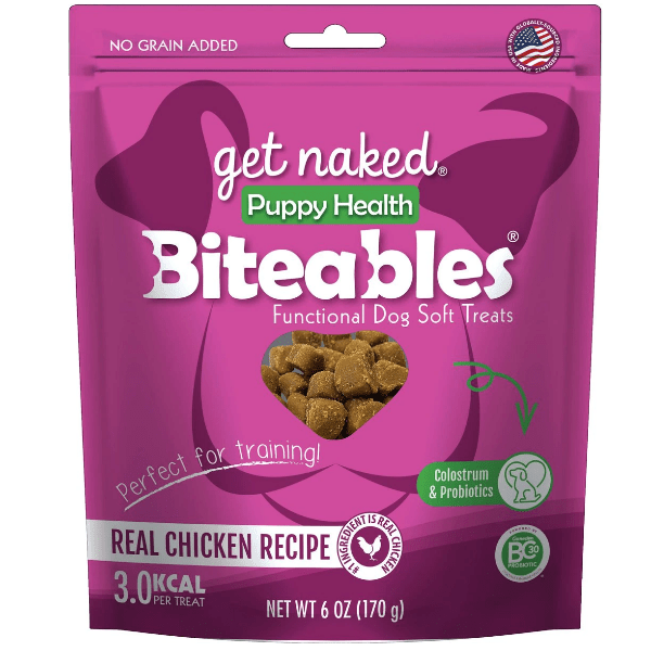 Get Naked Puppy Health Bite - sized Soft Treats for Optimal Puppy Well - being
