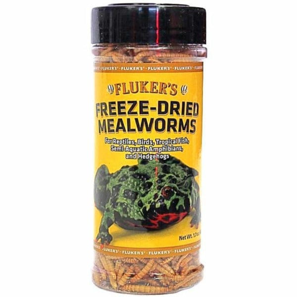 Fluker's High - Protein Freeze - Dried Mealworms for Pets
