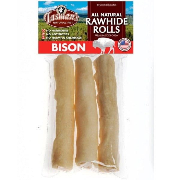 Tasman's All - Natural US Bison Rawhide Treats for Pets