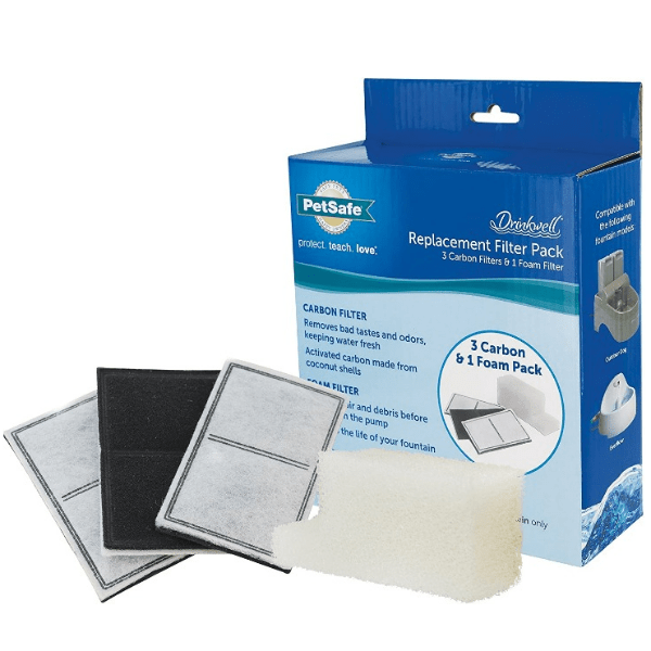 Multi-Pack of Replacement Filters for Drinkwell Outdoor & Everflow Pet Fountains