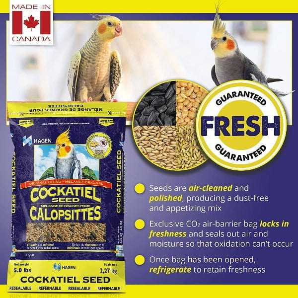 High - Quality Hagen VME Seed Blend for Cockatiels - Staple Diet