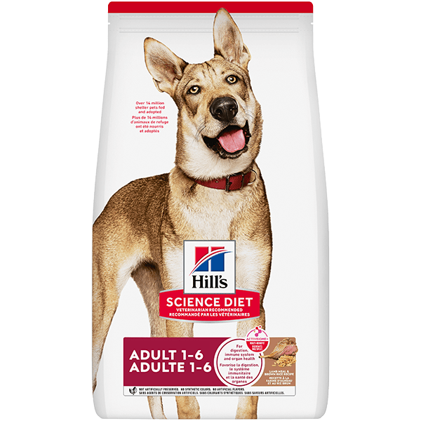 Hill's Science Diet Adult Dry Dog Food with Lamb Meal & Brown Rice