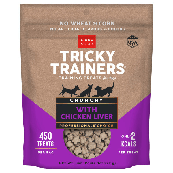 Cloud Star Chicken Liver Crunchy Dog Treats - Ideal for Training