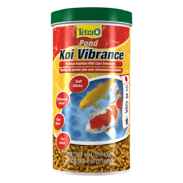 Tetra Pond High - Quality Koi and Ornamental Goldfish Vibrance Nutrition Sticks