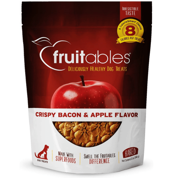 Fruitables Oven - Baked Crispy Bacon and Sweet Apple Flavored Dog Treats