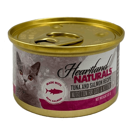 Heartland Naturals Irresistible Tuna & Salmon Canned Nutrition for Cats and Kittens