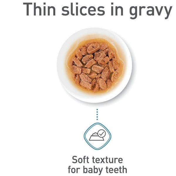 Royal Canin Canned Dog Food for Extra-Small Puppies - Thin Slices in Gravy, 85g Pack