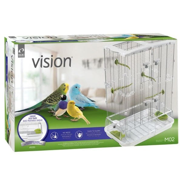 Hari Vision M02 Medium-Sized Cage for Budgies, Canaries, Lovebirds & Finches