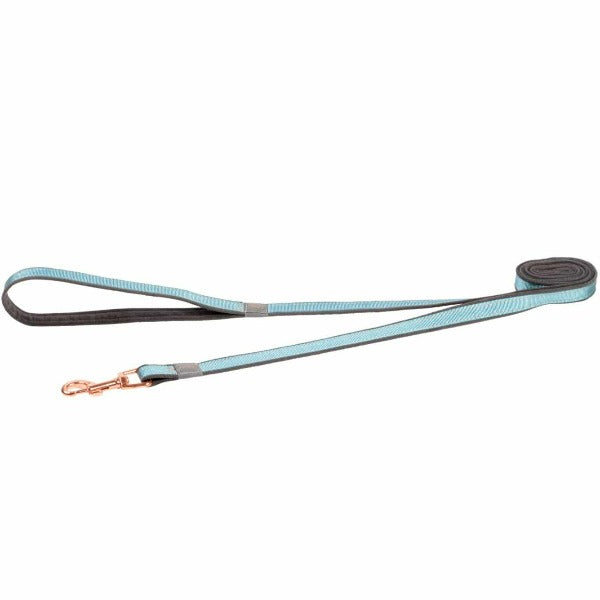 Rogz Urban Classic Dog Lead for Small Dogs with Soothing Pastel Colors and Rose Gold Trims