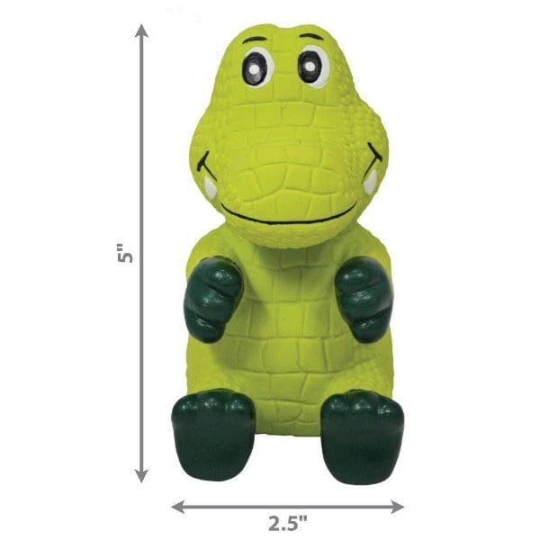 KONG Wiggi Alligator Interactive Dog Chew Toy for Long - lasting Play