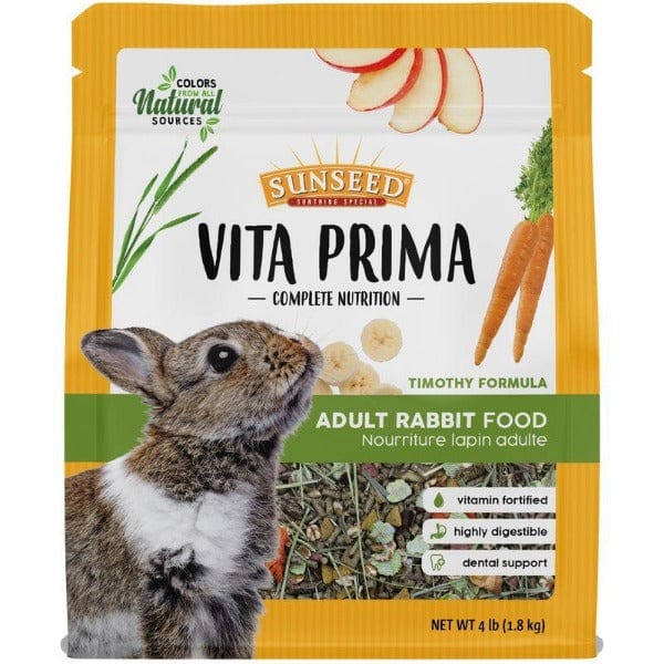 Premium Sunseed Vita Prima Adult Rabbit Complete Food for a Healthy and Happy Life