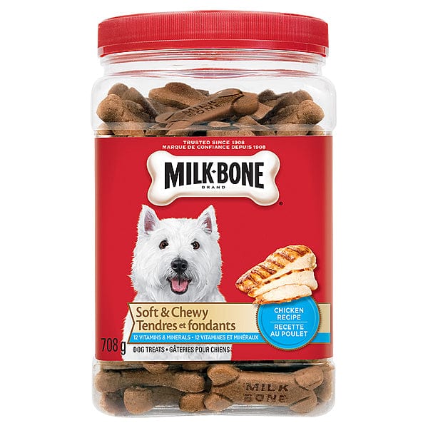 Milk-Bone Delicious Soft and Chewy Dog Treats with Chicken Recipe