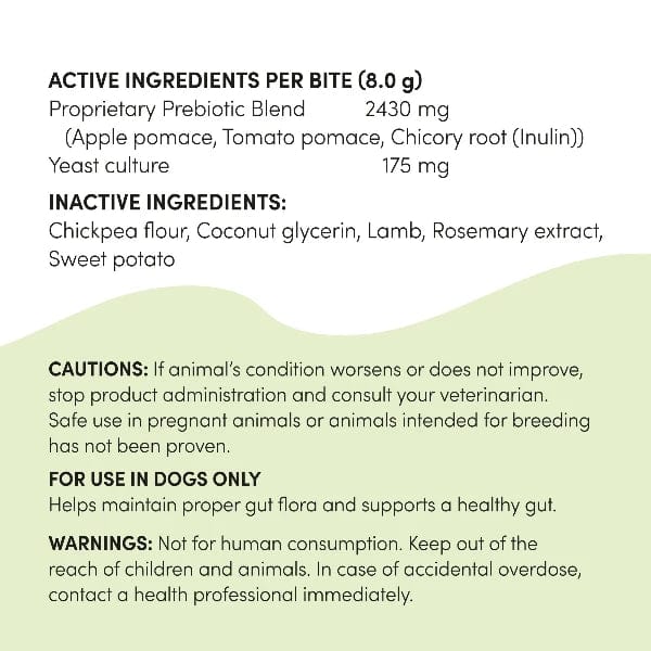 Crumps' Naturals Gutsy Balance Bites for Optimal Pet Gut Health
