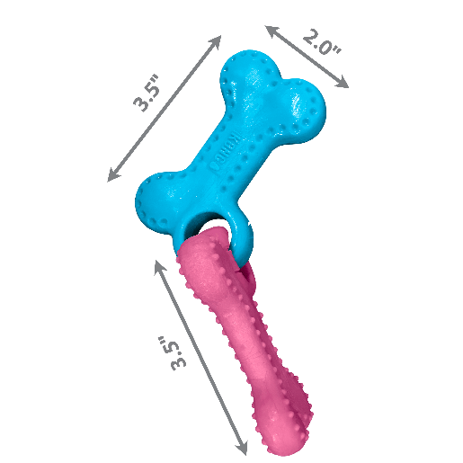 KONG Puppy Link ChewStix - Ideal Dog Toy for Teething Puppies