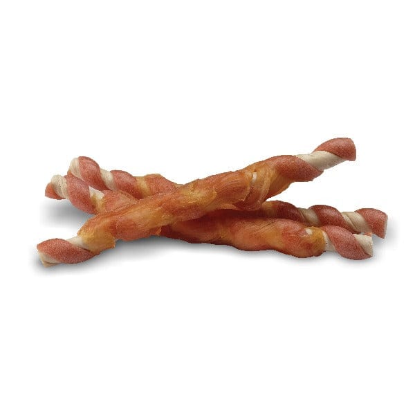Zeus Premium Salmon Twists: A Healthy, Rawhide - Free Chew for Dogs