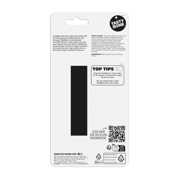 Delicious TastyBone Nylon Dog Chew with Chicken Flavor