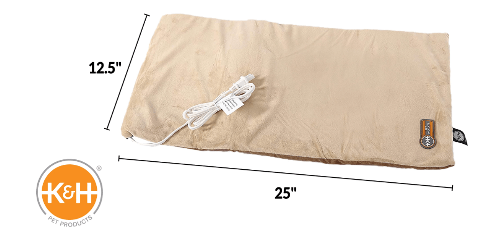 K&H Affordable Dual-Thermostat Heated Thermo Kitty Mat