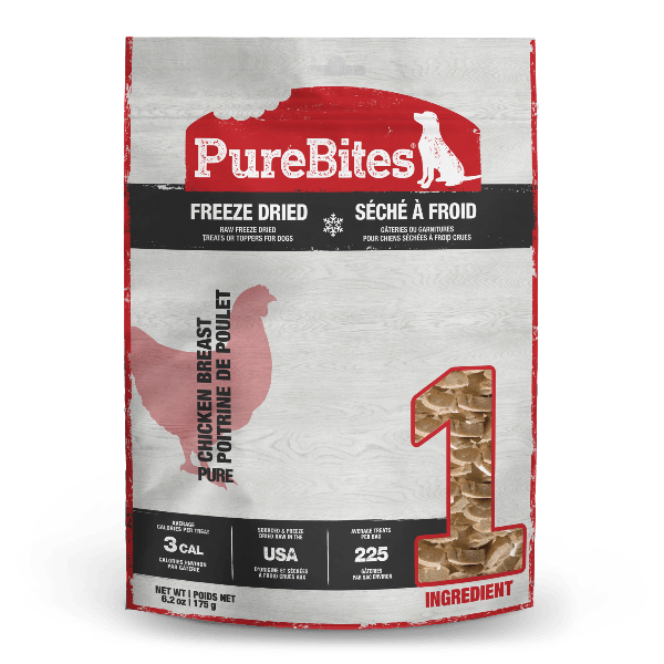 PureBites Premium Freeze - Dried American Chicken Breast Treats for Dogs