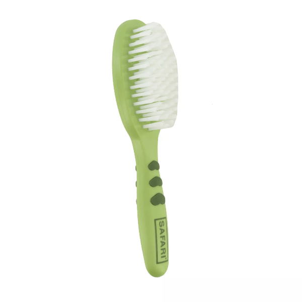 Safari Cat Bristle Grooming Brush - Ideal for Both Short and Long - Haired Cats