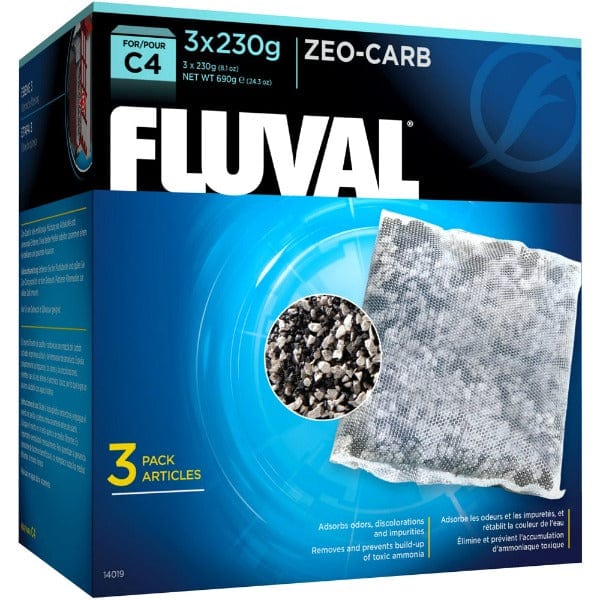 Fluval C Series Premium Zeo - Carb Filter Media for Clean Aquarium Water