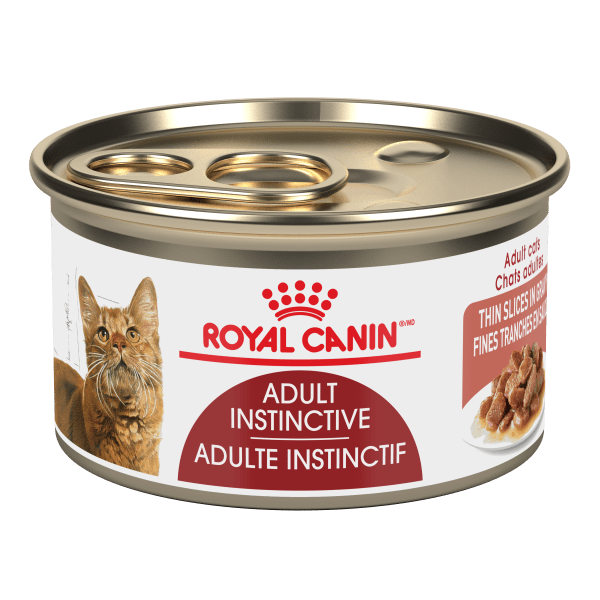 Royal Canin Adult Cat Instinctive Canned Food with Thin Slices in Gravy, 85 Grams