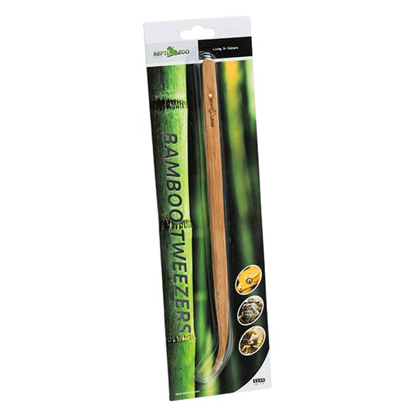 Reptizoo Eco-Friendly Bamboo Feeding Tweezers for Reptiles