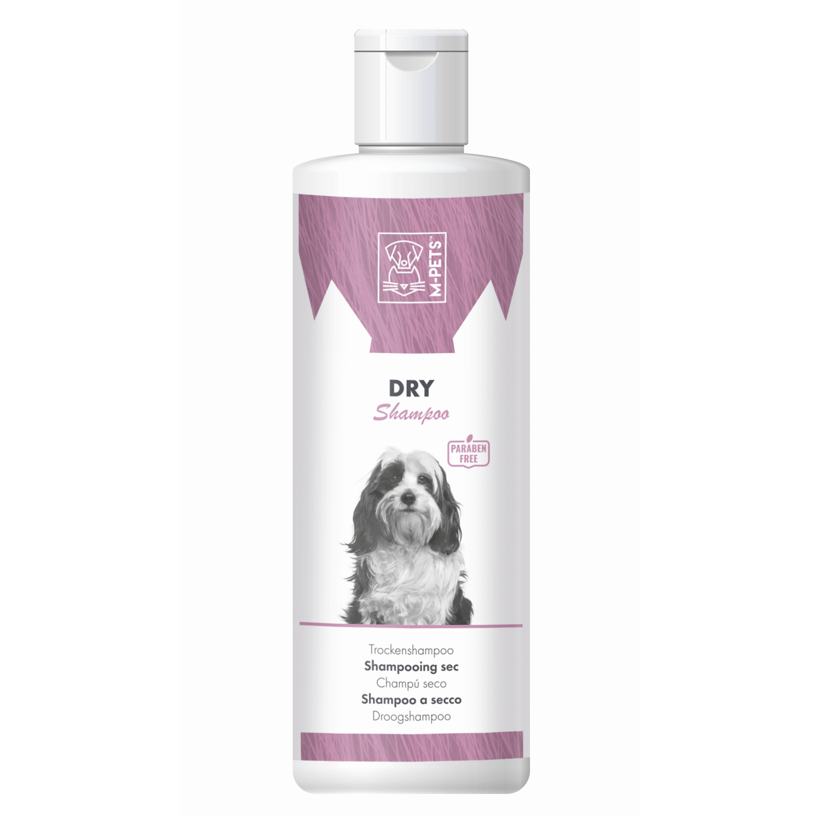 M-PETS Premium Dry Shampoo for Frequent Use on Young Animals