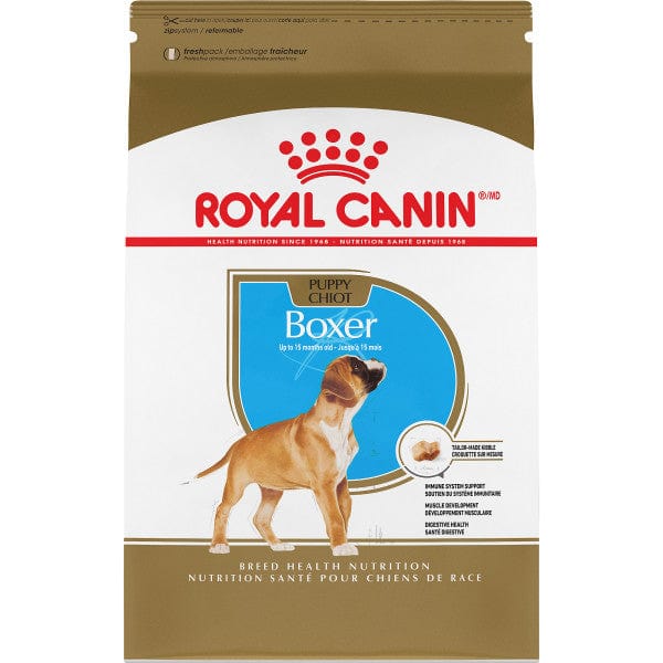 Royal Canin Premium Dry Dog Food for Boxer Puppies, 30 Pound Package