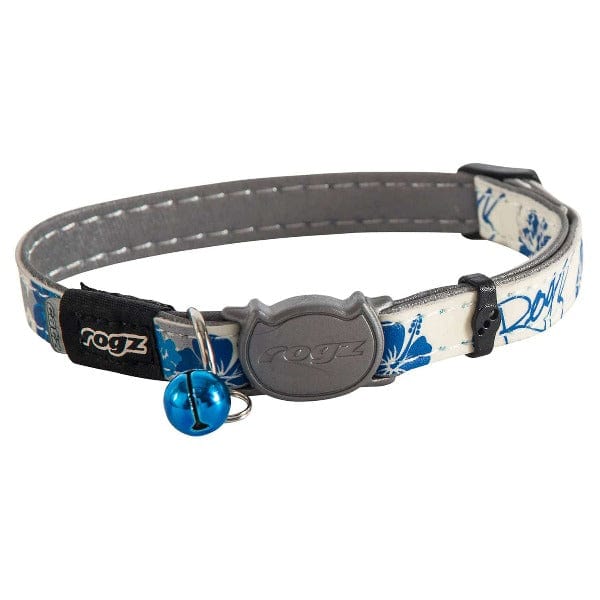 Rogz Glow-in-the-Dark Cat Collar with Break-Away Safety Buckle