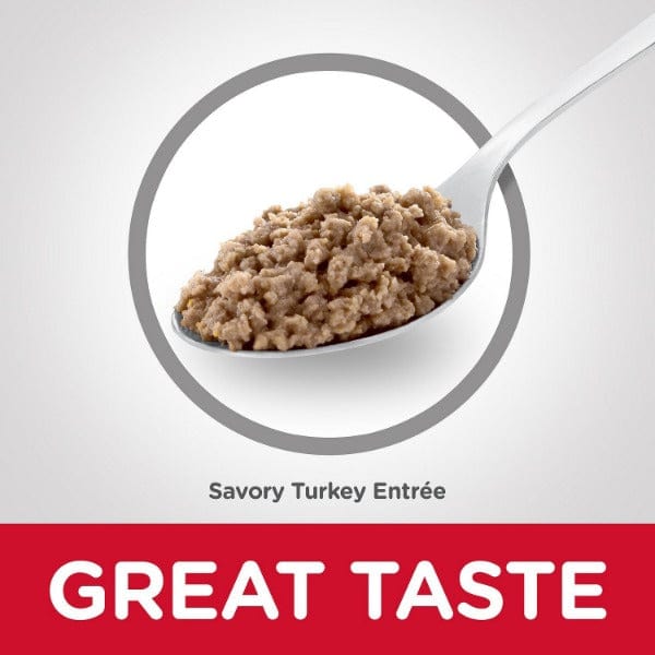 Science Diet Gourmet Turkey Entree Canned Cat Food for Adult Cats 7+