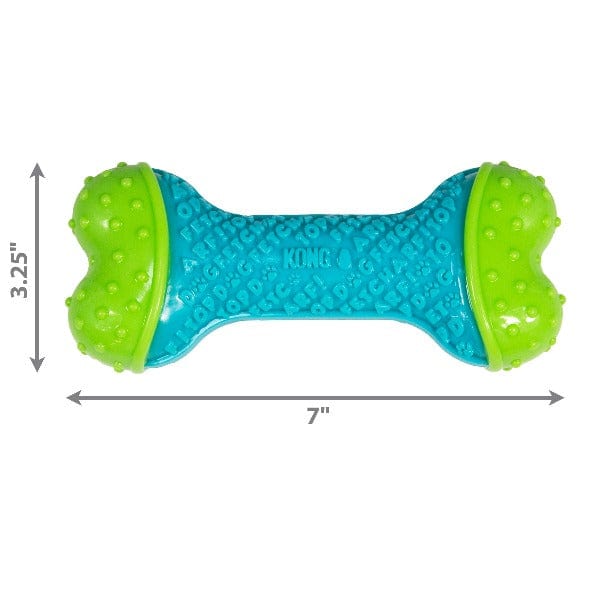 KONG Corestrength Durable Multilayered Bone-shaped Dog Chew Toy for Endless Play