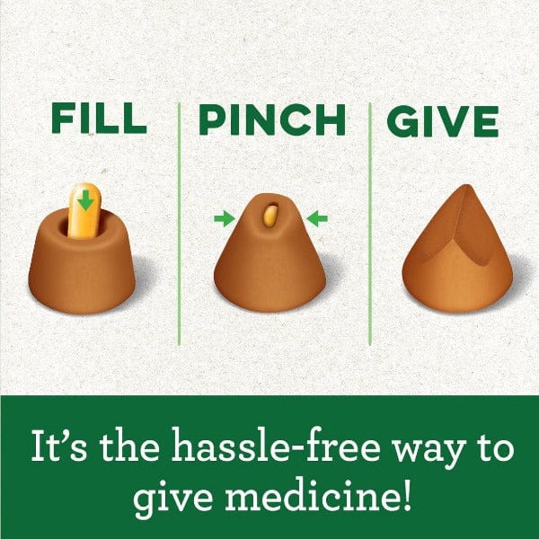Greenies Peanut Butter Flavored Pill Pockets Dog Treats for Easy Medication
