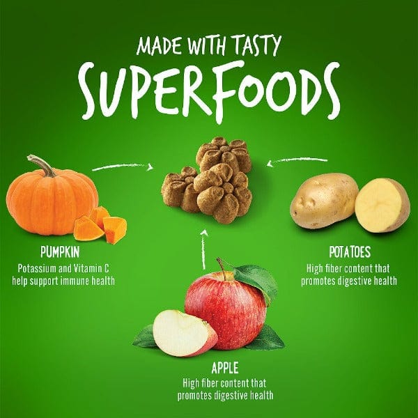 Fruitables Oven - Baked Pumpkin & Apple Low - Calorie Dog Treats