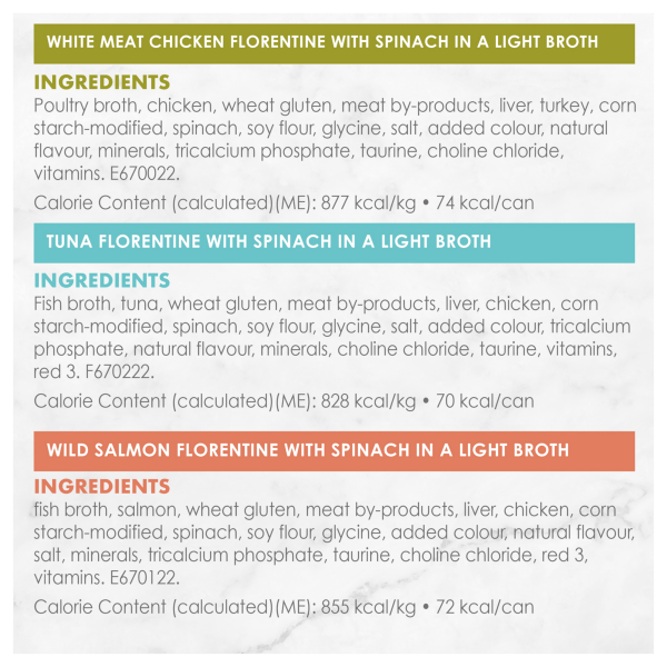 Fancy Feast Medleys Florentine Collection Canned Gourmet Cat Food Variety Pack for Adult Cats