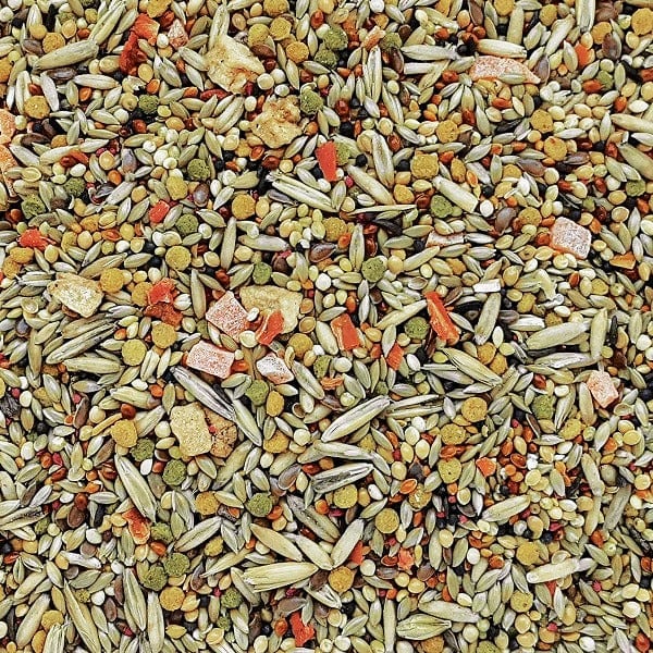 HARI Gourmet Top - Tier Premium Seed, Fruit, Vegetable, and Nut Mix for Budgies - 1 Kilogram Package