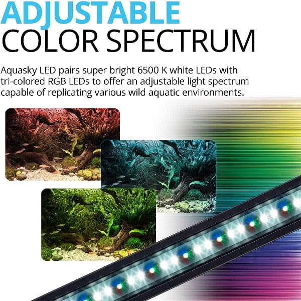 Fluval Aquasky Bluetooth-Controlled LED Aquarium Lighting System