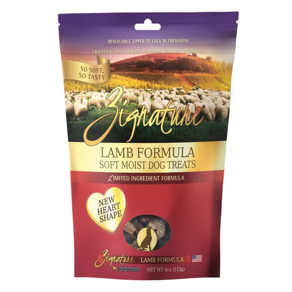 Zignature Premium Soft and Moist Lamb - Flavored Dog Treats for Canine Companions
