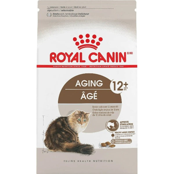 Royal Canin Dry Cat Food for Aging Cats 12 Years and Older, 6lb Bag