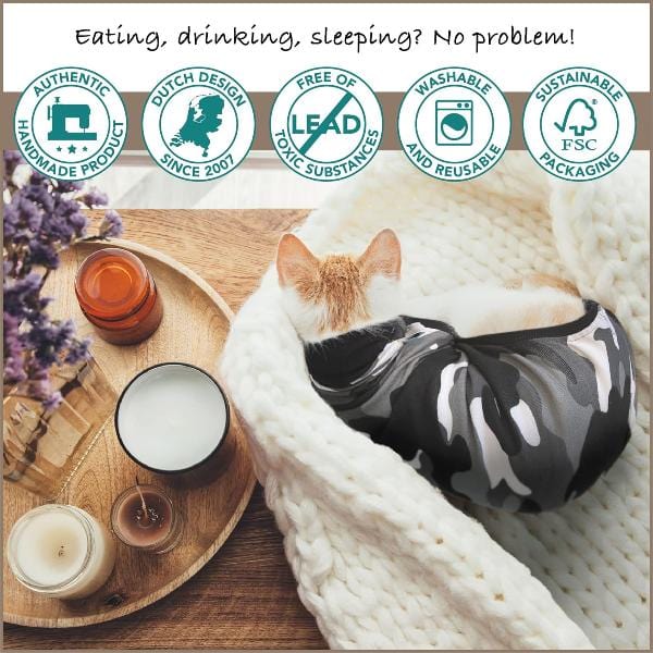 Soft and Comfortable Suitical Recovery Suit for Feline Friends